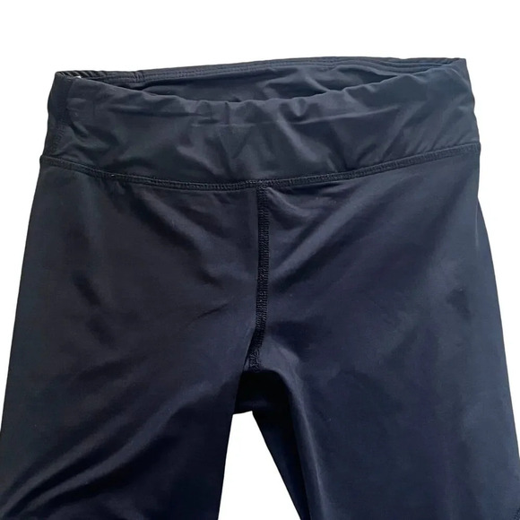 ALALA Black Mesh Leggings Capris High Rise Athleisure Size X Small - Picture 3 of 10